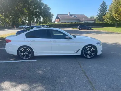Gebraucht BMW M550 Sport Line 400 PS (294 kW) 2018 Weiß Limousine