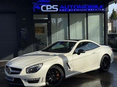 Gebraucht Mercedes SL63 AMG AMG 585 PS (430 kW) 2015 Designo magno kaschmirweiss Cabrio