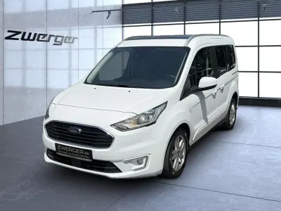 Gebraucht Ford Tourneo Connect Titanium 120 PS (88 kW) 2019 Weiß Van / Kleinbus