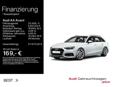 Używany Audi A4 Basis 150 KM (110 kW) 2023 Biały Kombi