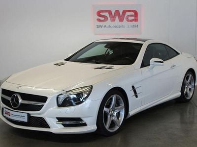 Gebraucht Mercedes SL500 AMG 435 PS (319 kW) 2014 Rot Cabrio