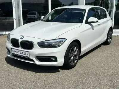 Gebraucht BMW 116 Advantage 109 PS (80 kW) 2016 Weiß Kleinwagen