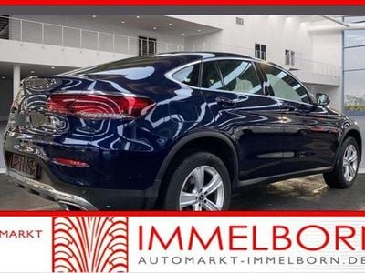 Gebraucht Mercedes GLC300e 320 PS (235 kW) 2020 Cavansitblau (metallic) Coupé