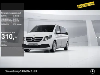 Gebraucht Mercedes V220 Edition 163 PS (119 kW) 2022 Weiß Van / Kleinbus