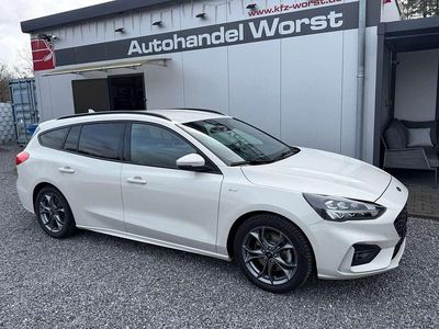 Gebraucht Ford Focus ST-Line 125 PS (91 kW) 2021 Weiß Kombi