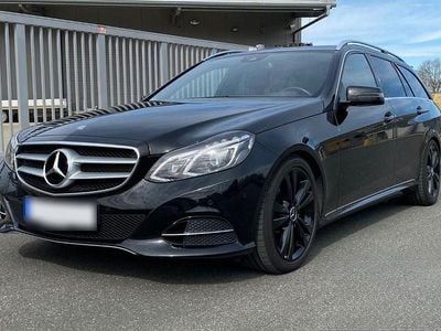 Usata Mercedes E350 Avantgarde 252 CV (185 kW) 2013 Nero Station wagon