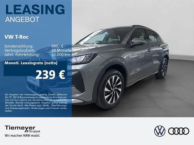 Neu VW T-Roc Life 116 PS (85 kW) 2026 Grau SUV