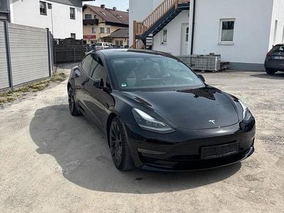 Begagnad Tesla Model 3 Performance 375 kW (510 HK) 2021 Svart Sedan