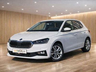 Neu Skoda Fabia 116 PS (85 kW) 2025 Moonweiß metallic Limousine