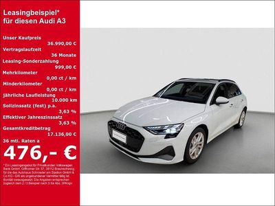 Gebraucht Audi A3 Ambiente 116 PS (85 kW) 2025 Gletscherweiß metallic Limousine