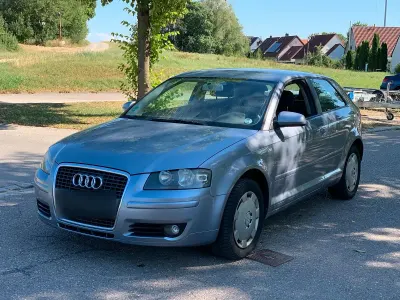 Gebraucht Audi A3 102 PS (75 kW) 2007 Blau Kleinwagen