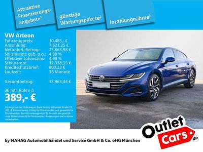 Second-hand VW Arteon R-line 190 CP (139 kW) 2023 Albastru Berlinǎ