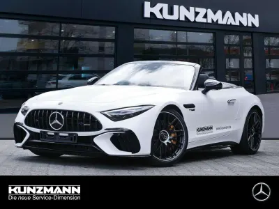 Gebraucht Mercedes SL55 AMG AMG 476 PS (350 kW) 2026 Weiß Cabrio