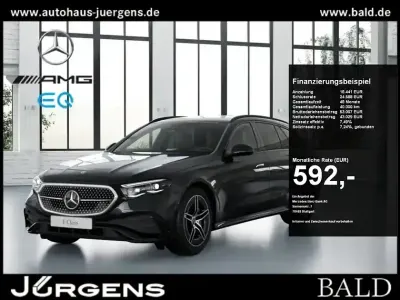 Gebraucht Mercedes E300 AMG 197 PS (144 kW) 2025 Metalliclack obsidianschwarz m Kombi
