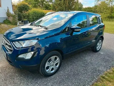 Usado Ford Ecosport Trend 101 CV (74 kW) 2020 Azul SUV