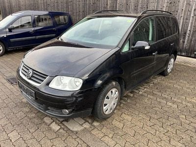 Gebraucht VW Touran Conceptline 102 PS (75 kW) 2006 Schwarz Van / Kleinbus