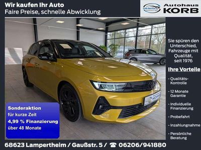 Gebraucht Opel Astra GS Line 131 PS (96 kW) 2023 Kult gelb Limousine