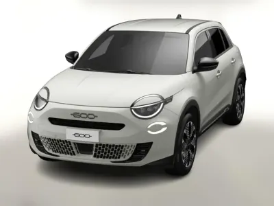 Neu Fiat 600 La Prima 136 PS (100 kW) 2026 Gelato weiß SUV