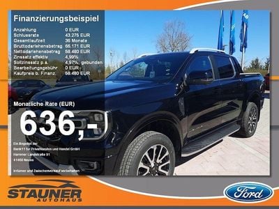 Neu Ford Ranger Platinum 241 PS (177 kW) 2026 Agateblack Pickup