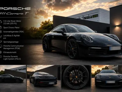 Gebraucht Porsche 911 Carrera T 385 PS (283 kW) 2023 Schwarz Coupé