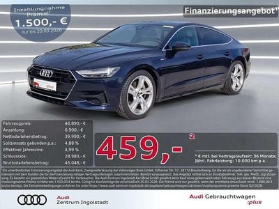 Gebraucht Audi A7 S-Line 340 PS (250 kW) 2022 Blau Limousine