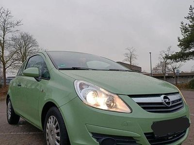 Gebraucht Opel Corsa 69 PS (50 kW) 2010 Grün Kleinwagen