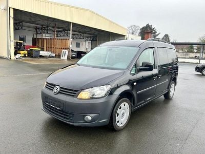 Gebraucht VW Caddy Maxi 109 PS (80 kW) 2011 Schwarz Van / Kleinbus