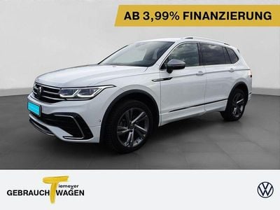 Gebraucht VW Tiguan Allspace R-line 150 PS (110 kW) 2022 Weiß SUV