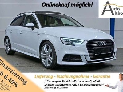 gebraucht Audi A3 Sportback 35TFSI 3x S Line S-tro MATRIX PANO B&O NAV