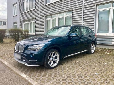 Usata BMW X1 184 CV (135 kW) 2014 Blu SUV