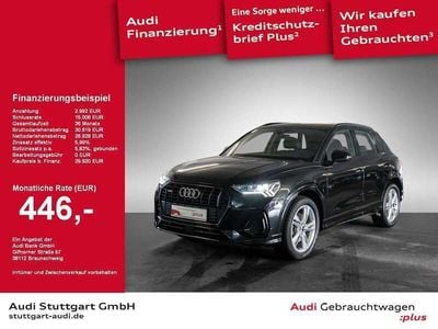 Gebraucht Audi Q3 S-Line 200 PS (147 kW) 2020 Mythosschwarz metallic SUV