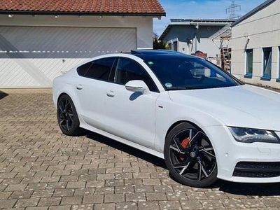 Gebraucht Audi A7 Sportback Sport 313 PS (230 kW) 2013 Weiß Kleinwagen