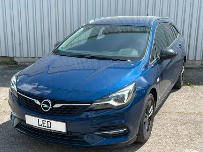 Gebraucht Opel Astra Design & Tech 145 PS (106 kW) 2021 Blau Kombi