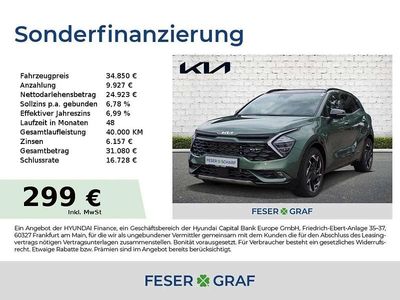 Neu Kia Sportage GT-Line 160 PS (117 kW) 2025 Experience green SUV