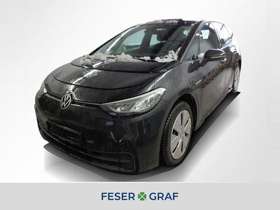 Gebraucht VW ID.3 Pure 110 kW (150 PS) 2022 Mangangrau metallic schwarz Kleinwagen