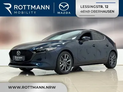 Gebraucht Mazda 3 Exclusive 150 PS (110 kW) 2023 Blau Limousine