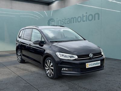 Gebraucht VW Touran Highline 150 PS (110 kW) 2023 Schwarz Van / Kleinbus