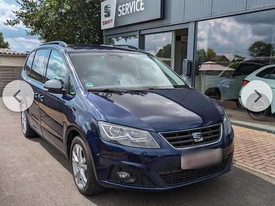 Blau Gebraucht 2018 Seat Alhambra FR-Line Van / Kleinbus | 27.499 € (Teuer)