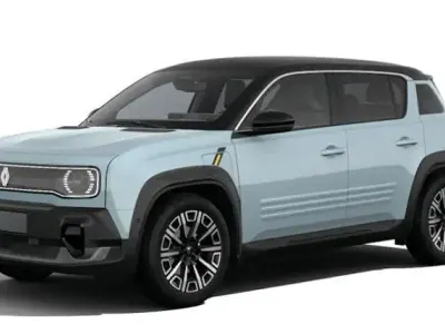 Neu Renault 4 E-Tech Iconic 110 kW (150 PS) 2026 Blau metallic SUV