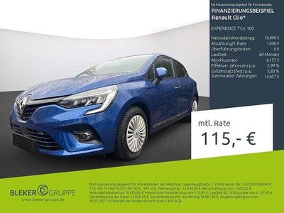 Gebraucht Renault Clio V Experience 101 PS (74 kW) 2020 Ironblau Limousine