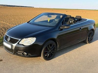 Gebraucht VW Eos 122 PS (89 kW) 2010 Schwarz Cabrio