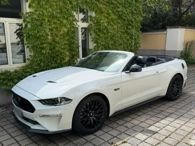 Gebraucht Ford Mustang GT 450 PS (330 kW) 2020 Weiß Cabrio
