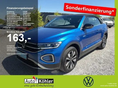 Gebraucht VW T-Roc Cabriolet Goal 116 PS (85 kW) 2025 Ravennablau metallic Cabrio