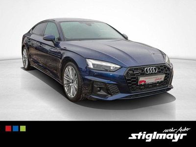 Gebraucht Audi A5 Sportback S-Line 204 PS (150 kW) 2022 Navarrablau metallic Kleinwagen