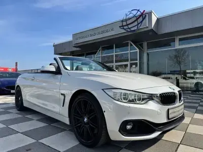 Brugt BMW 435 Sport Line 313 HK (230 kW) 2014 Hvid Cabriolet