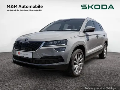 Gebraucht Skoda Karoq Clever 150 PS (110 kW) 2022 Grau SUV