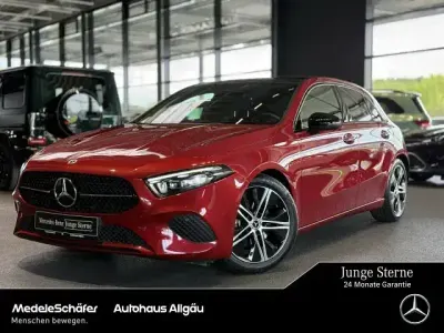 Brugt Mercedes A180 Progressive 136 HK (100 kW) 2024 Rød Sedan