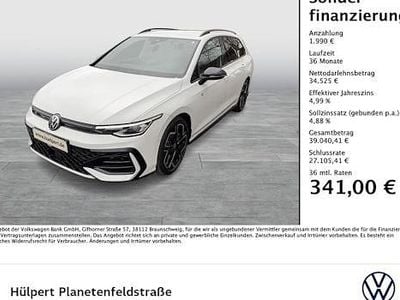 Neu VW Golf VIII R-line 150 PS (110 kW) 2025 Weiß Kombi