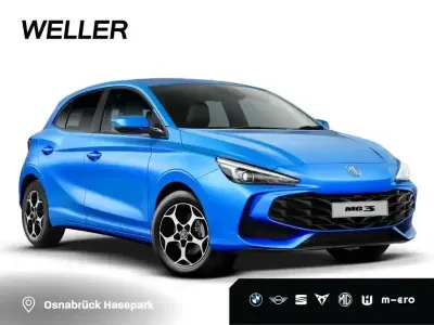 Neu MG MG3 116 PS (85 kW) 2026 Como blue (blau) Kleinwagen
