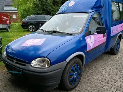 Gebraucht Opel Combo 60 PS (44 kW) 1999 Blau Van / Kleinbus